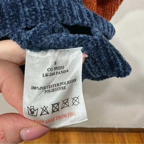 🍁 Brave soul striped Chenille Super Soft Striped sweater Small - Picture 6 of 6